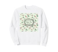Cita de Count The Roses con diseño Floral Rosa Sudadera