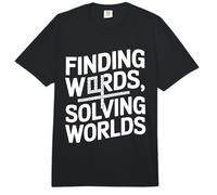 Cita de crucigramas - Encontrar Palabras resolviendo Mundos Comfort Colors Adult Heavyweight T-Shirt