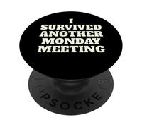 Cita de desmotivación, sobreviví a Otro Encuentro PopSockets PopGrip Adhesivo