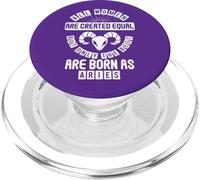 Cita de empoderamiento de Las Mujeres del Signo del Zodiaco de Aries PopSockets PopGrip para MagSafe