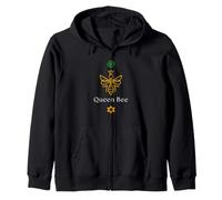 Cita de Empoderamiento Reina Abeja Diseño Estiloso Sudadera con Capucha