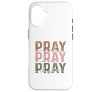 Cita de fe inspiradora para creyentes Carcasa para iPhone 16