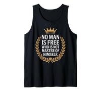Cita de filósofo estoico Diciendo estoicismo Motivacional Camiseta sin Mangas