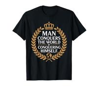 Cita de filósofo estoico Motivacional Conquista estoicismo Camiseta