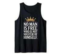 Cita de filósofo estoico Motivacional Diciendo estoicismo Camiseta sin Mangas