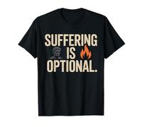 Cita de filósofo estoico Motivacional estoicismo Sufrimiento Camiseta