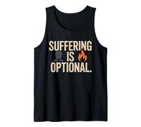 Cita de filósofo estoico Motivacional estoicismo Sufrimiento Camiseta sin Mangas