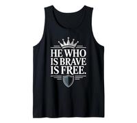 Cita de filósofo estoico Motivacional estoicismo Valiente Libre Camiseta sin Mangas
