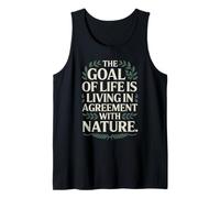Cita de filósofo estoico Objetivo Motivacional Estoicismo Naturaleza Camiseta sin Mangas