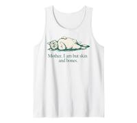 Cita de Gato Mother I Am But Skin and Bones Camiseta sin Mangas
