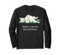 Cita de Gato Mother I Am But Skin and Bones Manga Larga
