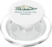 Cita de Gato Mother I Am But Skin and Bones PopSockets PopGrip para MagSafe