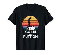 Cita de Golf Divertida y Genial de Keep Calm and Putt On Camiseta