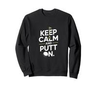 Cita de Golf Divertida y Genial de Keep Calm and Putt On Sudadera