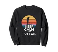 Cita de Golf Divertida y Genial de Keep Calm and Putt On Sudadera