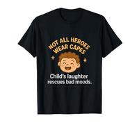 Cita de héroe de la Risa del niño rescata el Mal Humor Camiseta