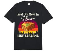 Cita de Humor de lasaña en Silencio de Real G Comfort Colors Adult Heavyweight T-Shirt