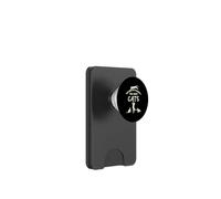 Cita de Humor Gato You Want Me To Listen Talk About Cats Funny PopSockets PopWallet para MagSafe