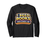 Cita de I Reed Books That's What I Do Vintage Bookworm Reader Manga Larga