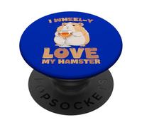Cita de I Wheel-y Love My Hamster, Linda Amante de Las Mascotas PopSockets PopGrip Adhesivo