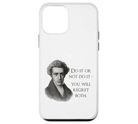 Cita de Kierkegaard: «Hazlo o no», Meme del filósofo Carcasa para iPhone 12 Mini
