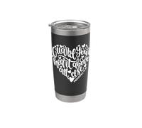 Cita de la Biblia Cristiana de Guarda Vaso térmico de acero inoxidable de doble pared