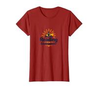 Cita de la Biblioteca Reading Is My Superpower, Regalo para Amantes de los Libros Camiseta, Mujer, Arándano, XL