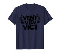 Cita de la Victoria de Julio César Veni Vidi Vici Camiseta