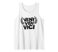 Cita de la Victoria de Julio César Veni Vidi Vici Camiseta sin Mangas