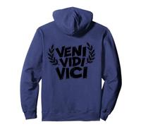 Cita de la Victoria de Julio César Veni Vidi Vici Sudadera con Capucha