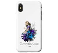 Cita de Libro Vintage No Sirve Volver a Ayer... Carcasa para iPhone X/XS