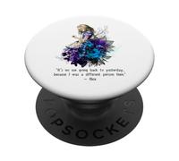 Cita de Libro Vintage No Sirve Volver a Ayer... PopSockets PopGrip Adhesivo