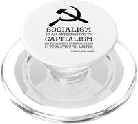 Cita de Ludwig Von Mises - Filosofía libertaria - Socialismo PopSockets PopGrip para MagSafe