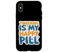 Cita de mentalidad de Tinkering Maker para Ingenieros constructores de Bricolaje Carcasa para iPhone X/XS