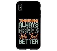 Cita de mentalidad de Tinkering Maker para Ingenieros constructores de Bricolaje Carcasa para iPhone XS MAX