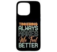 Cita de mentalidad de Tinkering Maker para Ingenieros constructores de Bricolaje Carcasa para iPhone 15 Pro MAX
