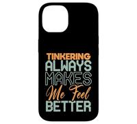 Cita de mentalidad de Tinkering Maker para Ingenieros constructores de Bricolaje Carcasa para iPhone 14