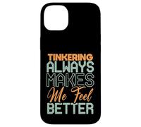 Cita de mentalidad de Tinkering Maker para Ingenieros constructores de Bricolaje Carcasa para iPhone 14 Plus