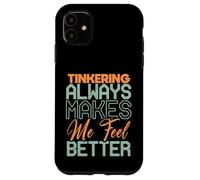 Cita de mentalidad de Tinkering Maker para Ingenieros constructores de Bricolaje Carcasa para iPhone 11