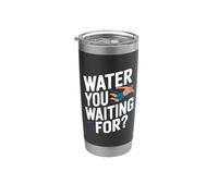 Cita de natación - Agua que esperas Vaso térmico de acero inoxidable de doble pared