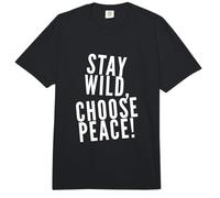 Cita de Odio la Guerra: «Di no a la Guerra, Las guerras, sé Salvaje, Elige la Paz» Comfort Colors Adult Heavyweight T-Shirt