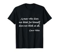 Cita de Oscar Wilde Piensa por ti Mismo Camiseta