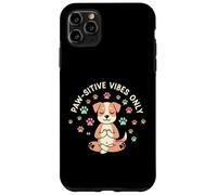 Cita de Paw-sitive Vibes Only, Amante de los Animales, para Perros Carcasa para iPhone 11 Pro MAX