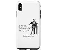 Cita de poesía de Edgar Allan PoE Carcasa para iPhone XS MAX