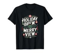 Cita de preparación navideña - Café navideño Divertido Camiseta gráfica económica