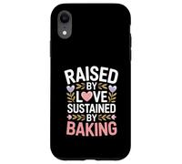 Cita de Raised by Love Sustained by Baking Baker Carcasa para iPhone XR