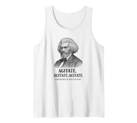 Cita de Resistencia abolicionista Frederick Douglass Camiseta sin Mangas