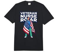 Cita de Rugido de Enfermera veterana Humor Life Pride Entusiasta Club Comfort Colors Adult Heavyweight T-Shirt