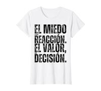 Cita de Santiago Abascal Camiseta, Mujer, Blanco, XS