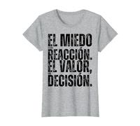 Cita de Santiago Abascal Camiseta, Mujer, Gris Jaspeado, XXL
